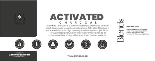 Activated Charcoal | Pure Natural Powder – Blends Blends