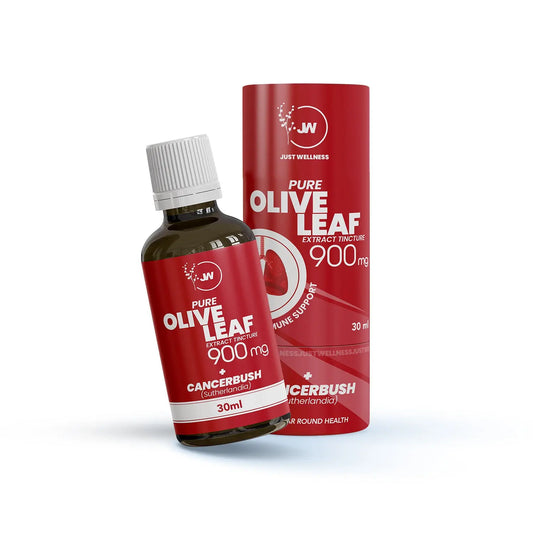 Olive Leaf Extract + Cancerbush Just Wellness
