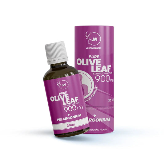 Olive Leaf Extract + Pelargonium Just Wellness