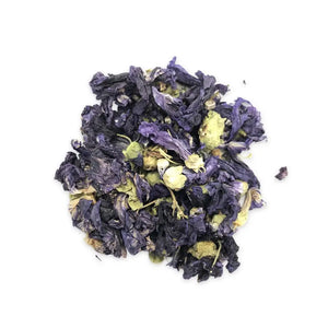 Mallow Flowers (Malva sylvestris) – Traditional Cooling & Softening Beauty Tonic Just Wellness